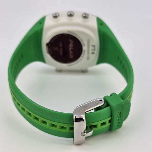 Polar FT4 38MM Digital Watch Unisex Heart Rate Monitor Green New Battery - Picture 8 of 14